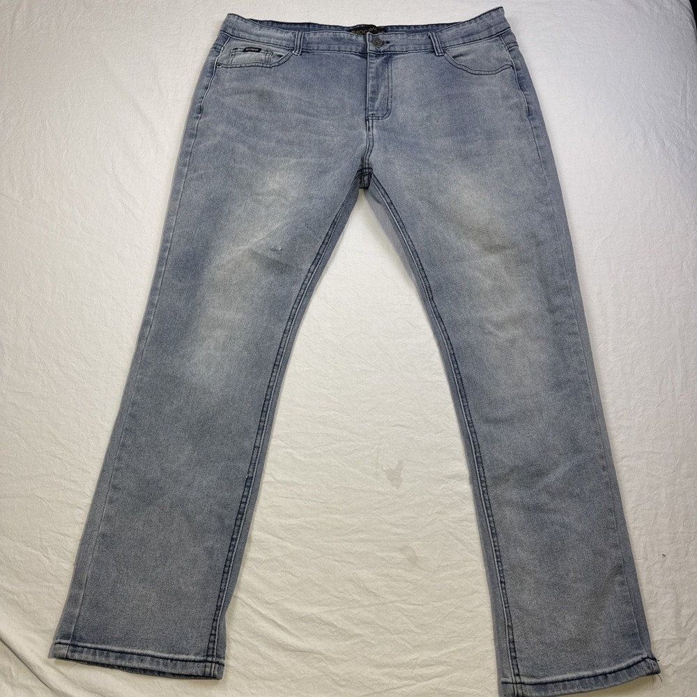 Rocawear Jeans Mens 36x29 Medium Wash Skinny Hip Hop 2000s Y2K Workwear